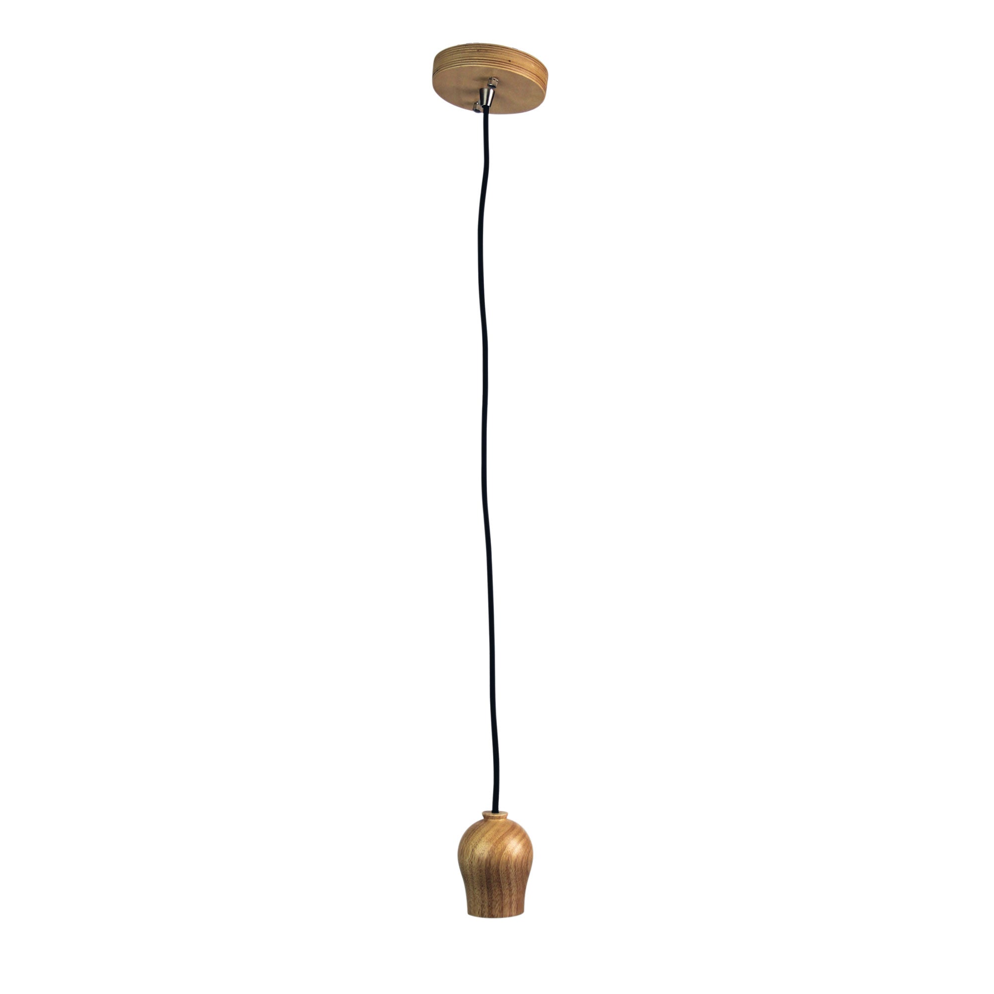 Bud Timber And Cloth Cord Suspension 180cm