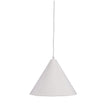 Conic 28 White Metal Stylish Conical Pendant