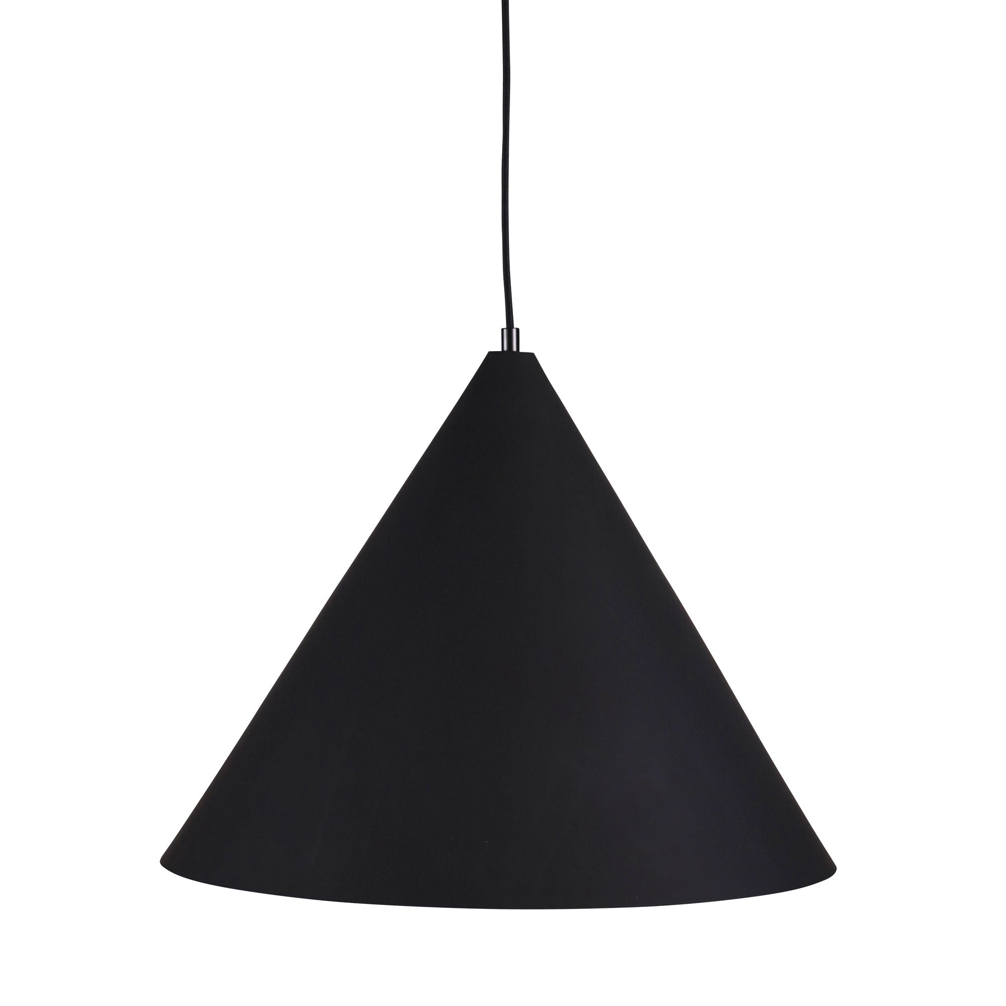 Conic.45 Black Metal Stylish Conical Pendant