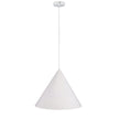 Conic 45 Stylish Conical White Pendant