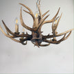 Hyort 6 Natural Brown 6 Light Deer Antler Designer Pendant
