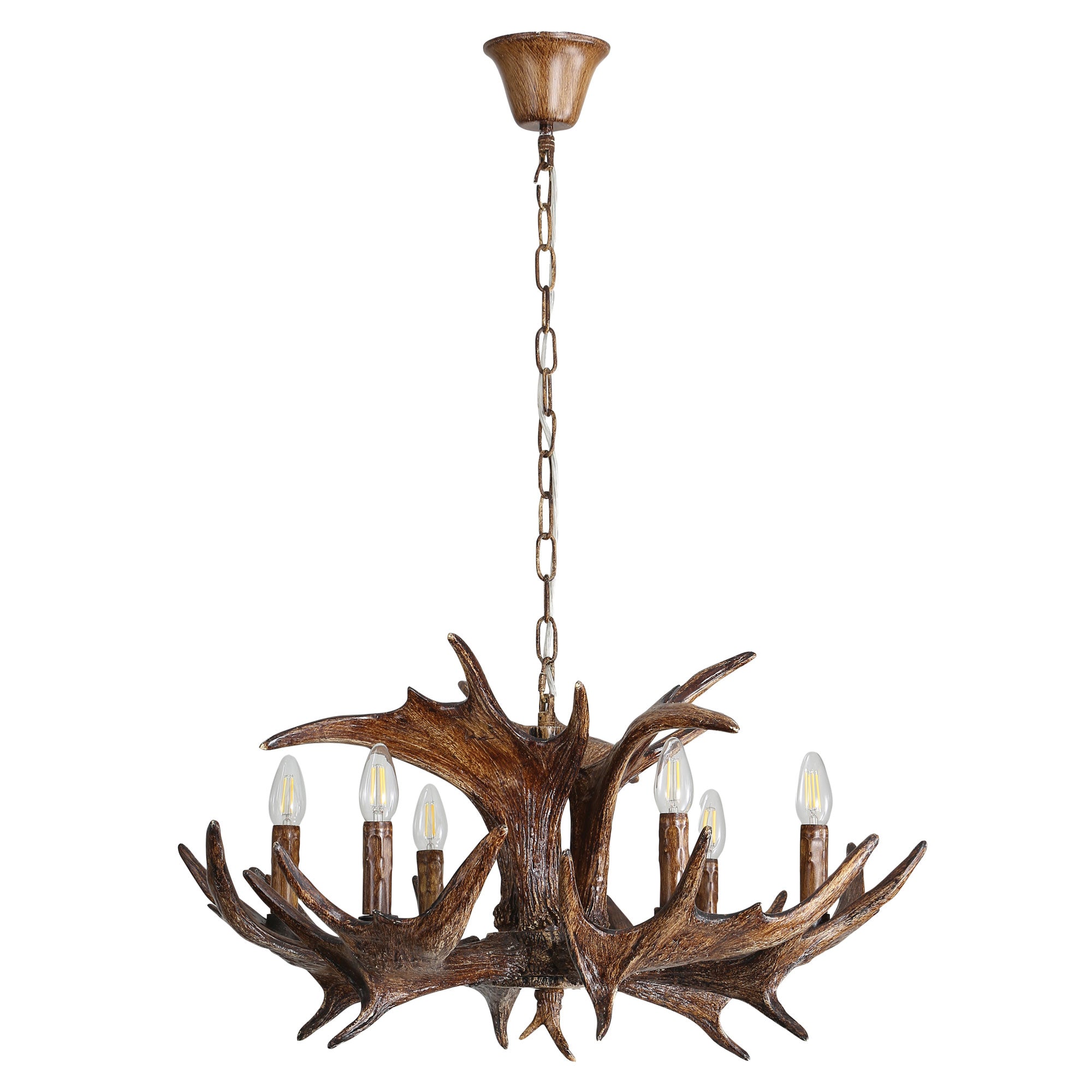 Ramure 6 Pendant Deer Antler Designer