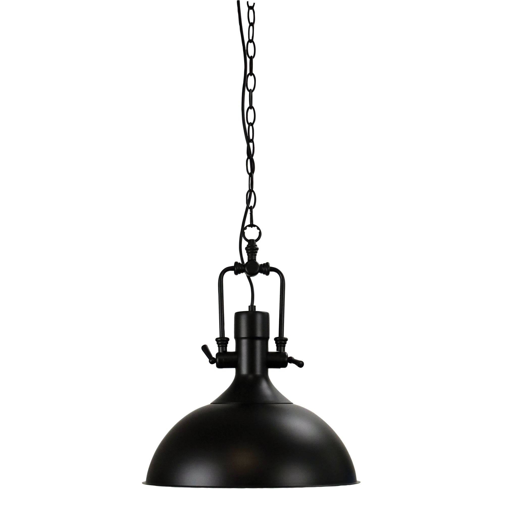 Cottage Urban Retro Industrial Style Black Pendant