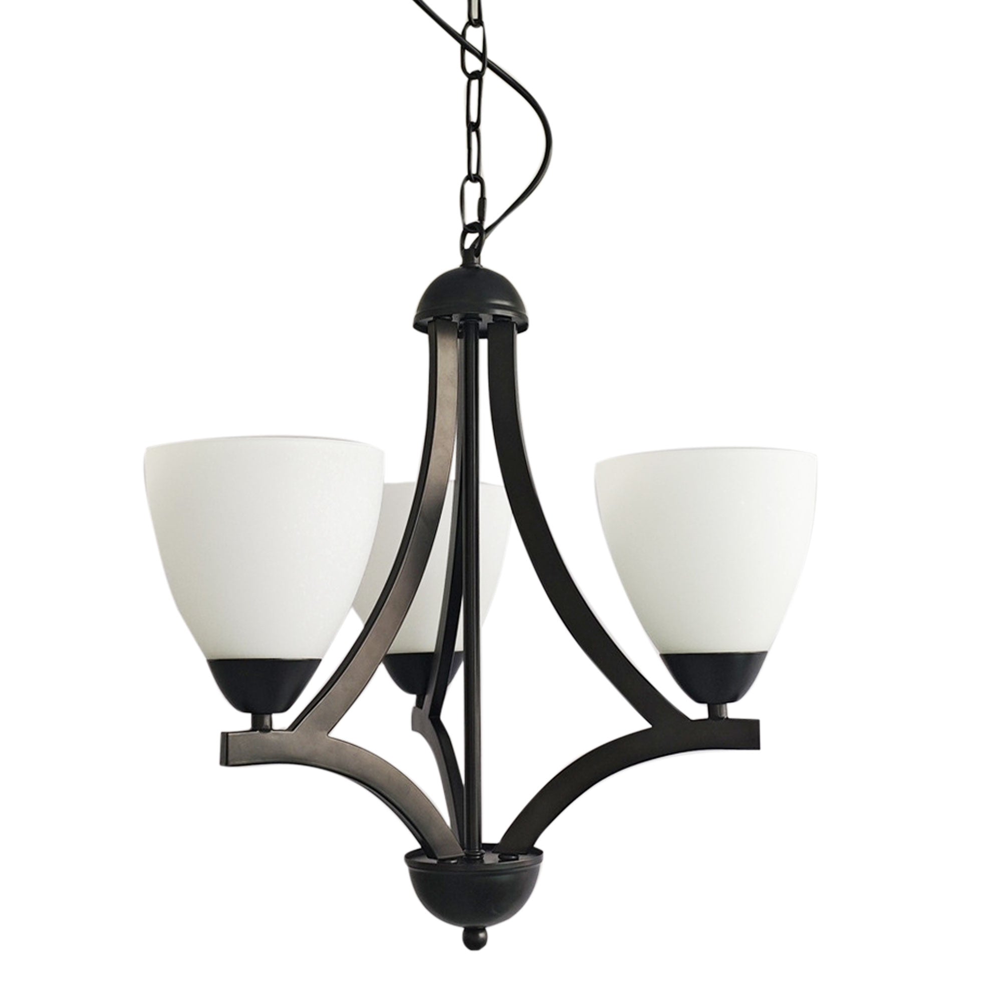 Roxby 3 Pendant Traditional Metal Chandelier