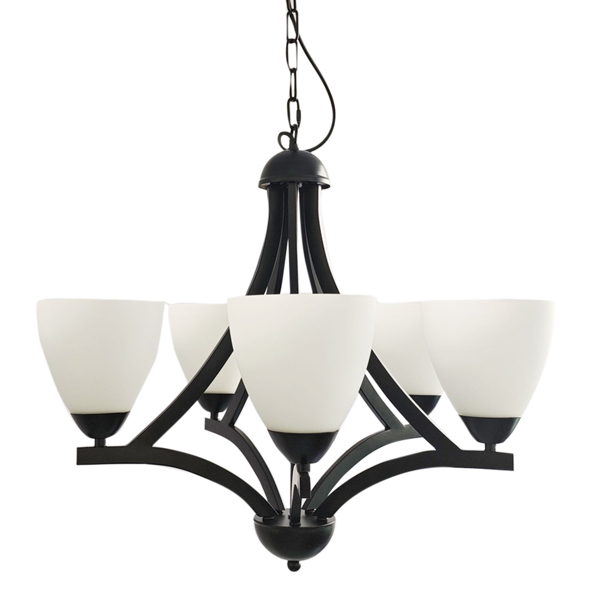 Roxby 5 Pendant Traditional Metal Chandelier