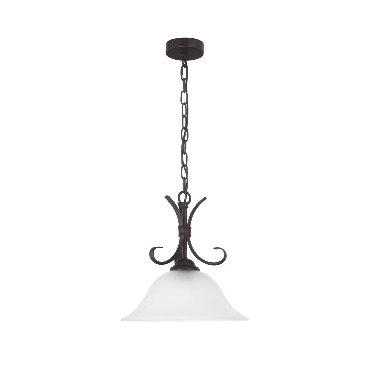 Gaston II Single Pend Bronze Traditional Frost Pendant