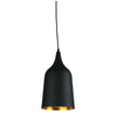 Plato Black Contemporary Urban Pendant