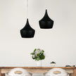 Chino 3 Black Urban Retro Styled Pendant
