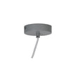 Trigo 20 Grey & Timber Stylish Conical White Pendant