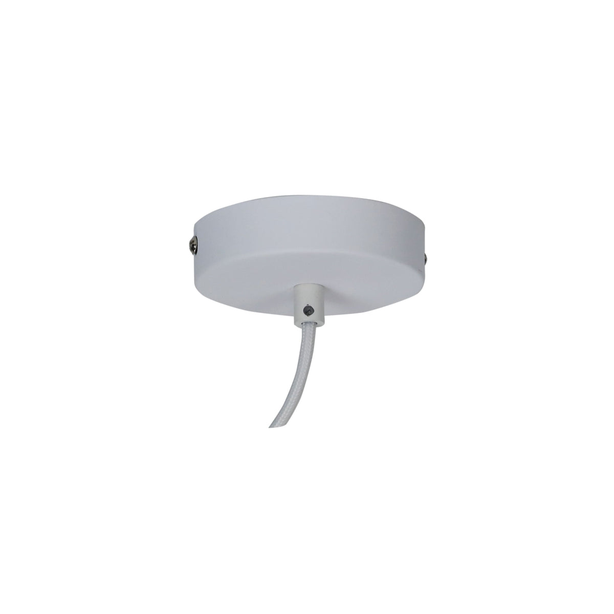 Trigo 20 White & Timber Stylish Conical White Pendant