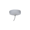 Trigo 20 White & Timber Stylish Conical White Pendant