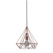 Lenox Antique Copper Geometric Urban Style Pendant