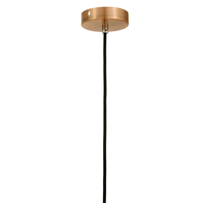 Lenox Antique Copper Geometric Urban Style Pendant