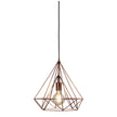 Lenox Antique Copper Geometric Urban Style Pendant