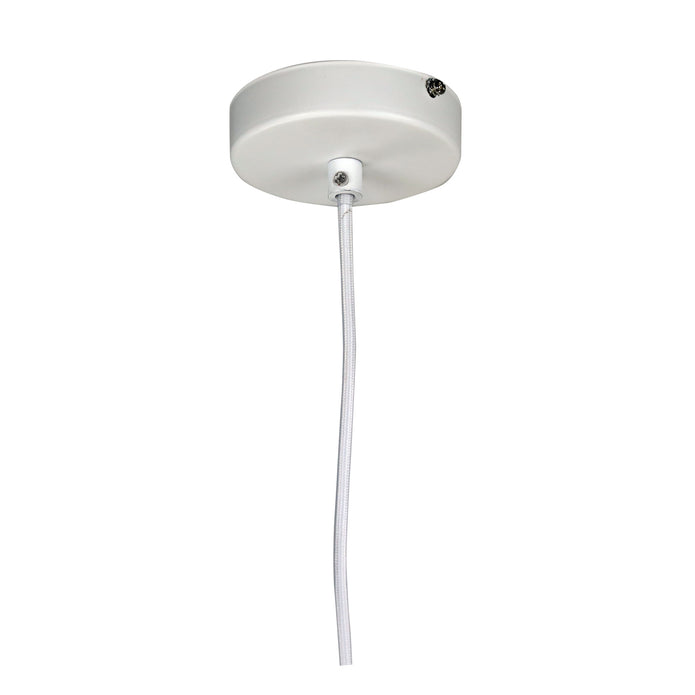 Malo 35 White 1 Light Wire Pendant