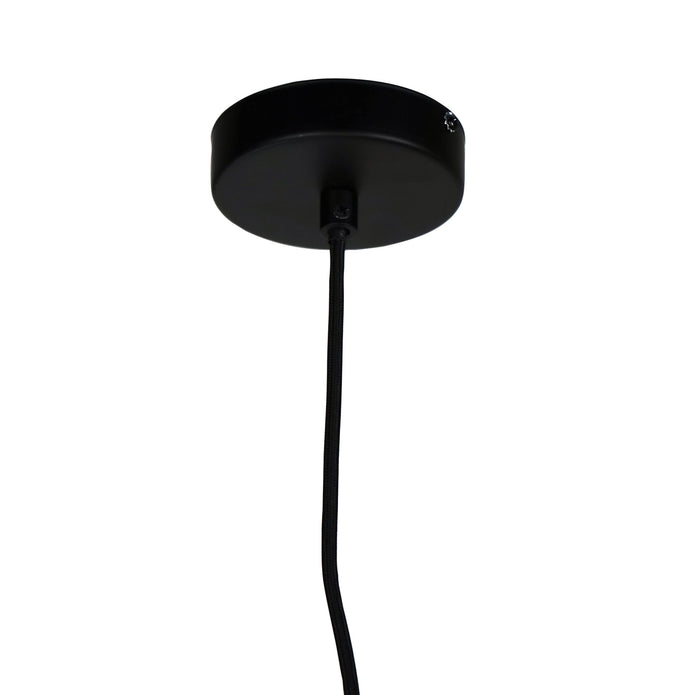 Malo 45 Black 3 Light Wire Pendant