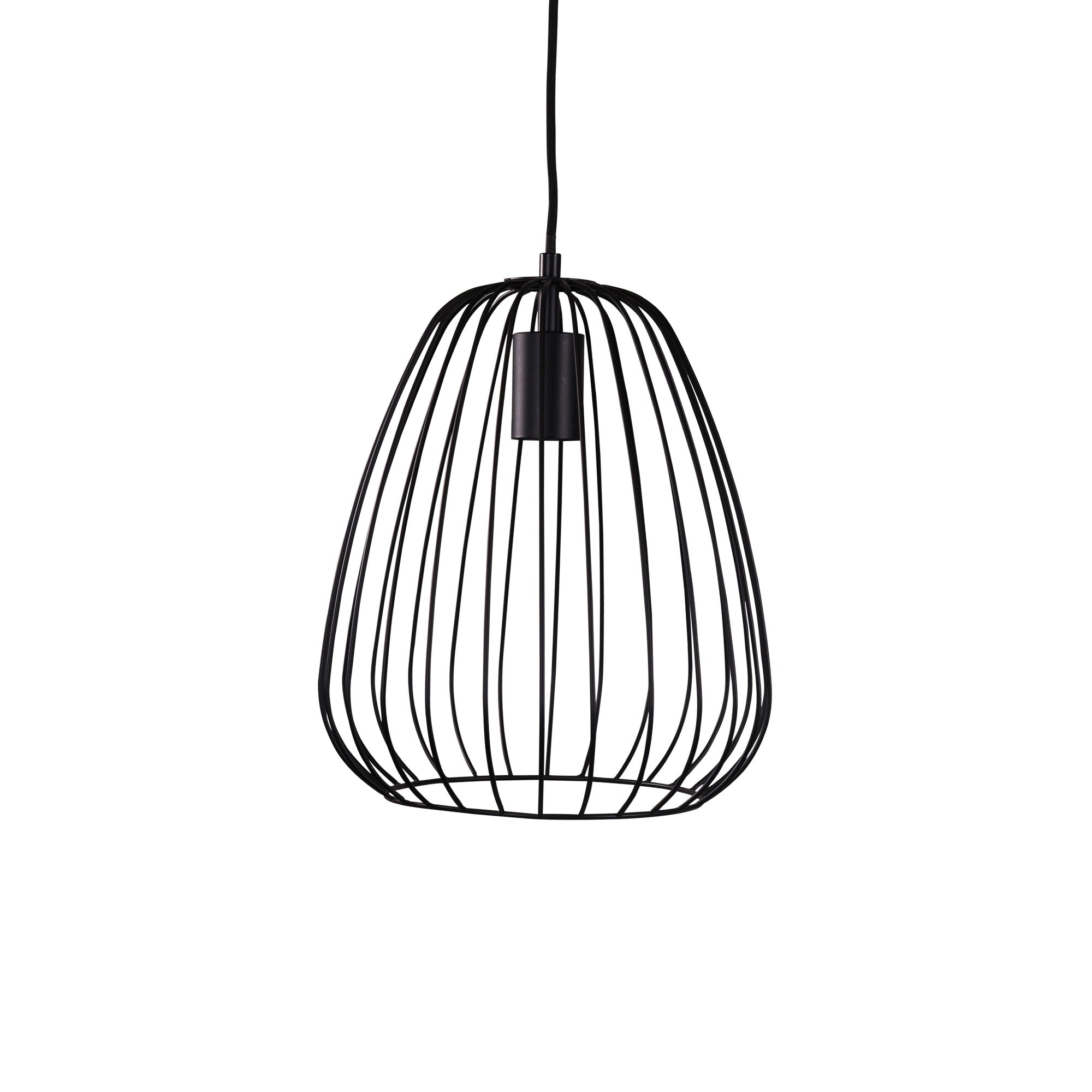 Pera 27 Black Metal Wire Pendant