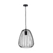 Pera 27 Black Metal Wire Pendant