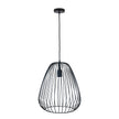 Pera 38 Black Metal Wire Pendant