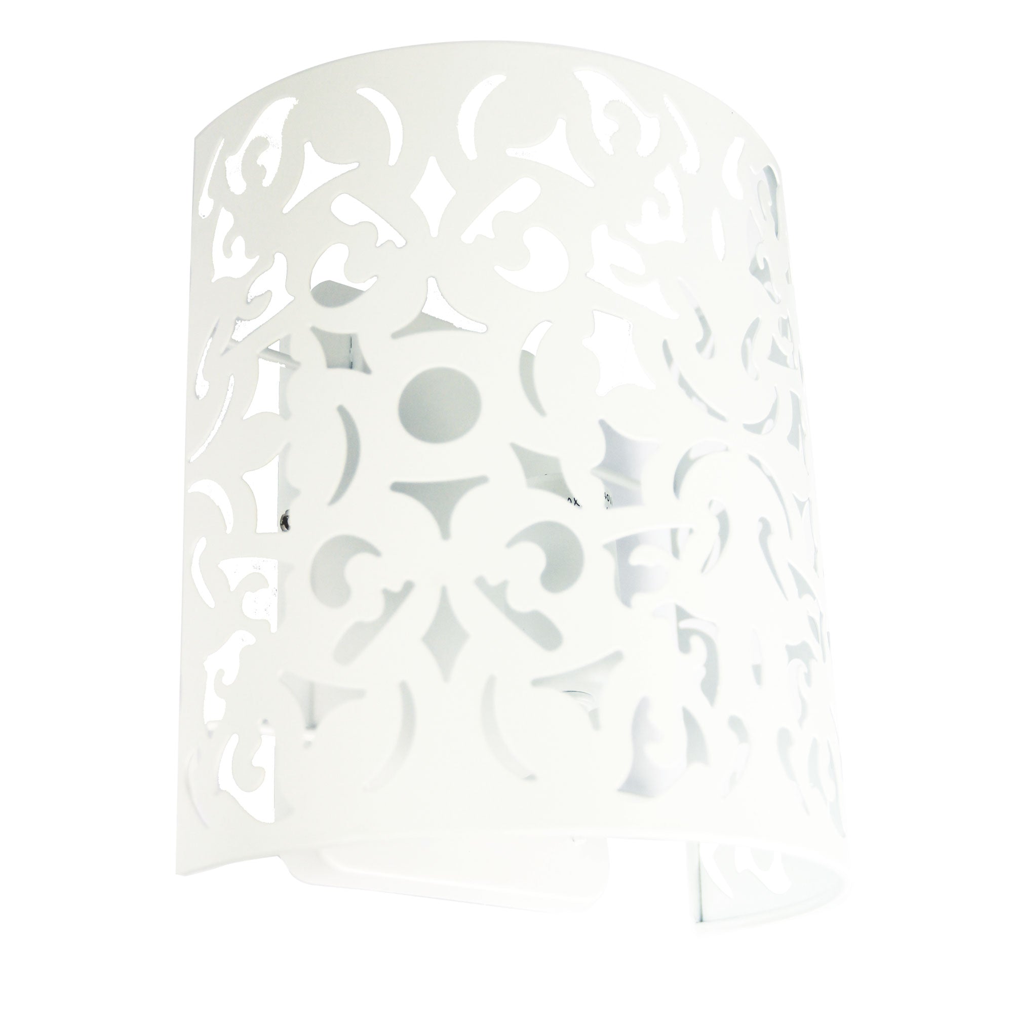 Vicky Wall Laser Cut Metal White Wall Mounted Light