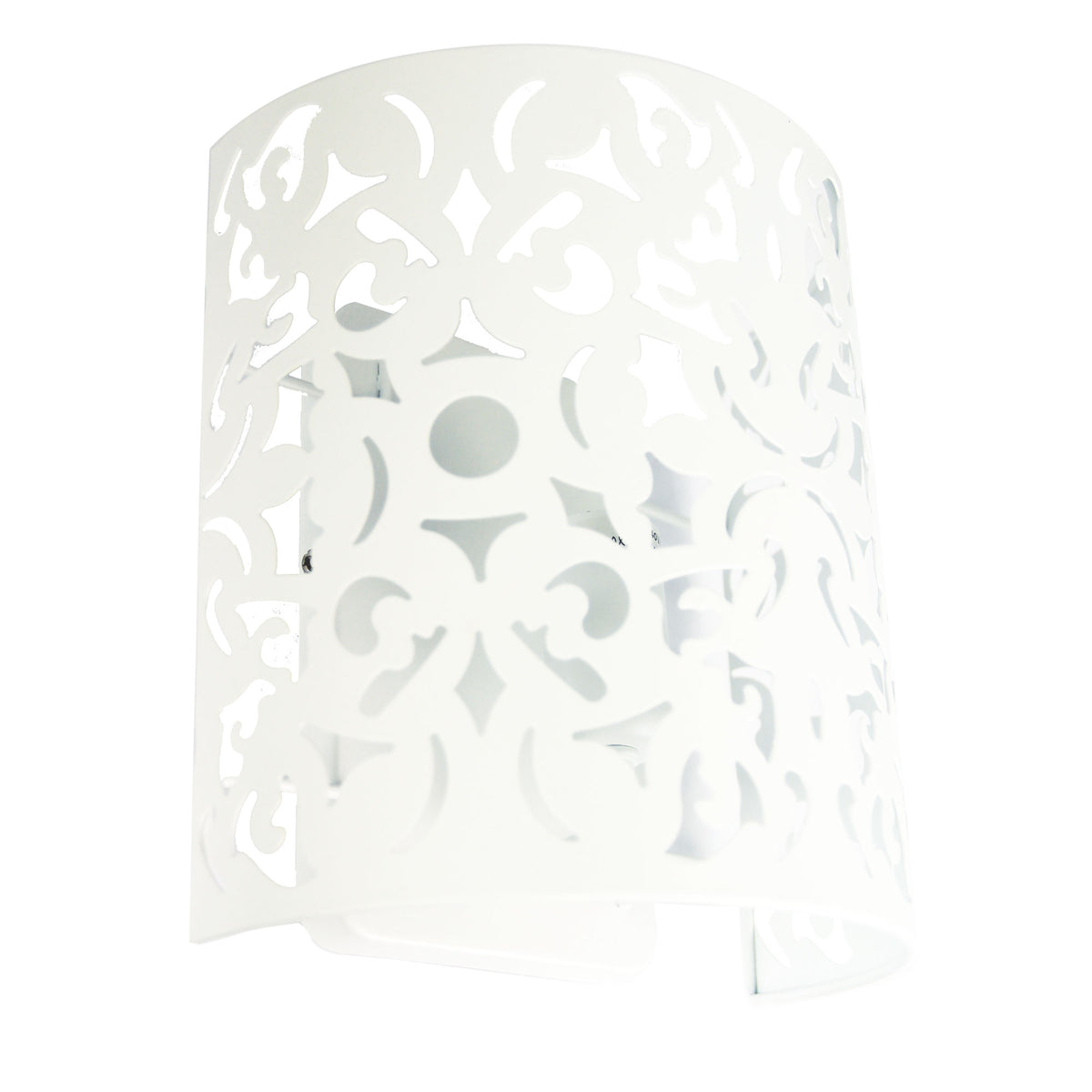 Vicky Wall Laser Cut Metal White Wall Mounted Light