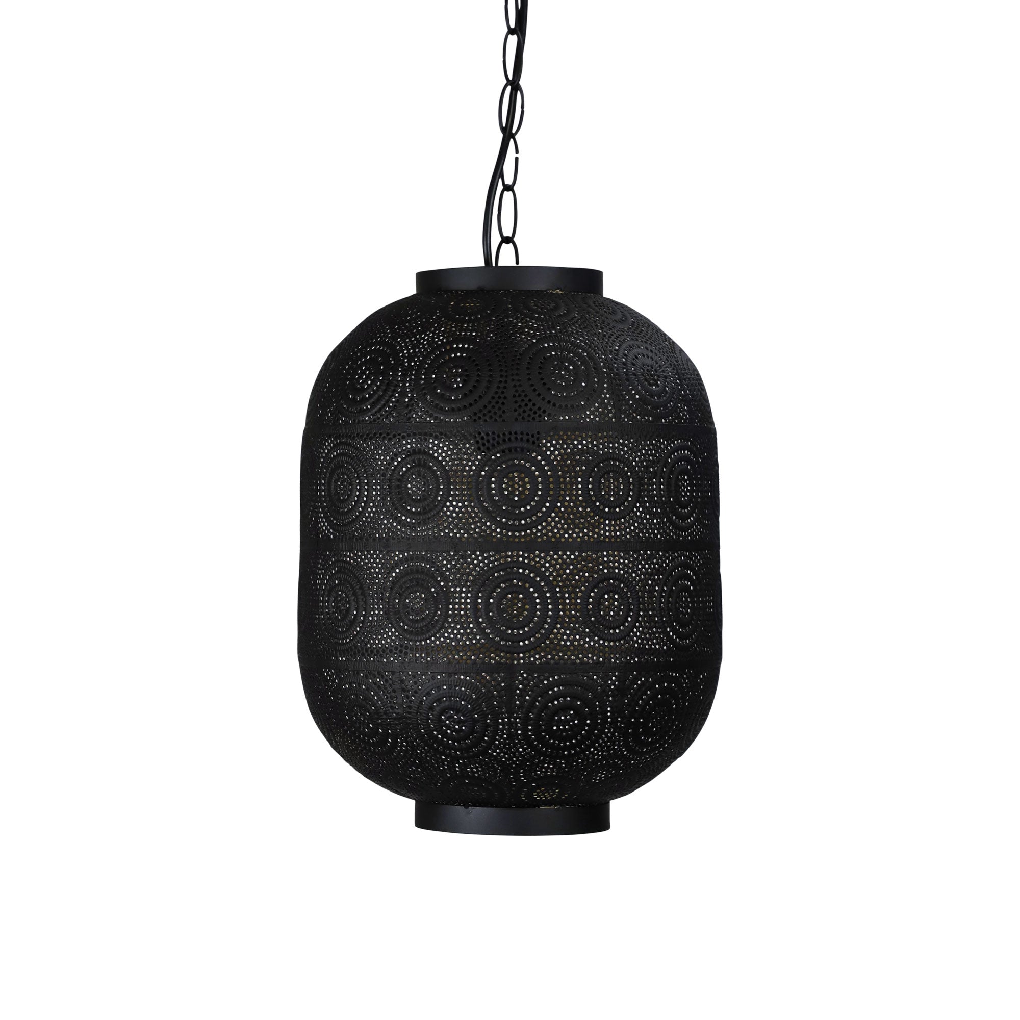 Alhambra 25 Laser Cut Metal Pendant With Gold Inner