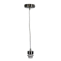 Thumbnail for Parti Cord 180cm E27 Suspension Kit Brushed Chrome