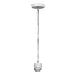 Parti Cord 180cm E27 Suspension Kit White W/Clear Cord