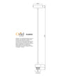 Parti Cord Black E14 180cm Suspension