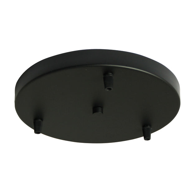 Parti Pan 3 Turns 3 Single Pendants Into One Light in Black