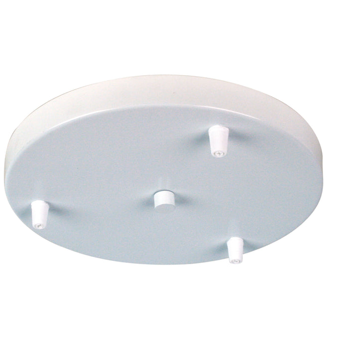 Parti Pan 3 Turns 3 Single Pendants Into One Light in White