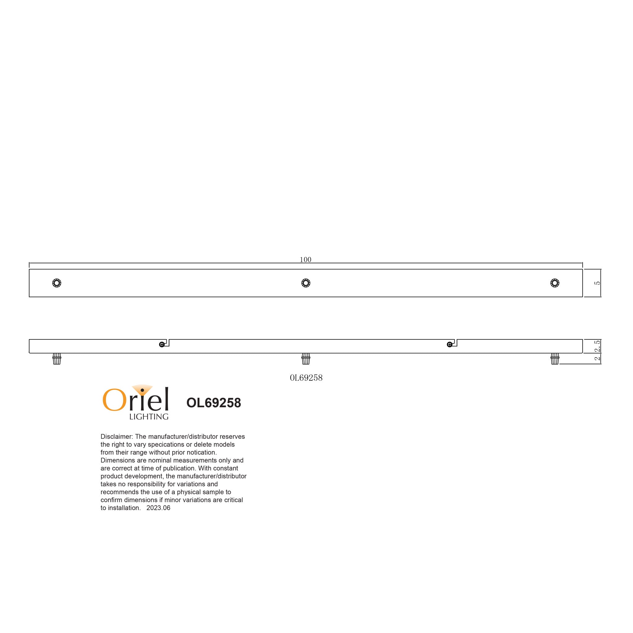 Parti Rail Black 3 Light Pendant Canopy Turns 3 Single Pendants Into One