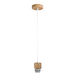 Parti Wood White 180cm E27 Suspension Kit