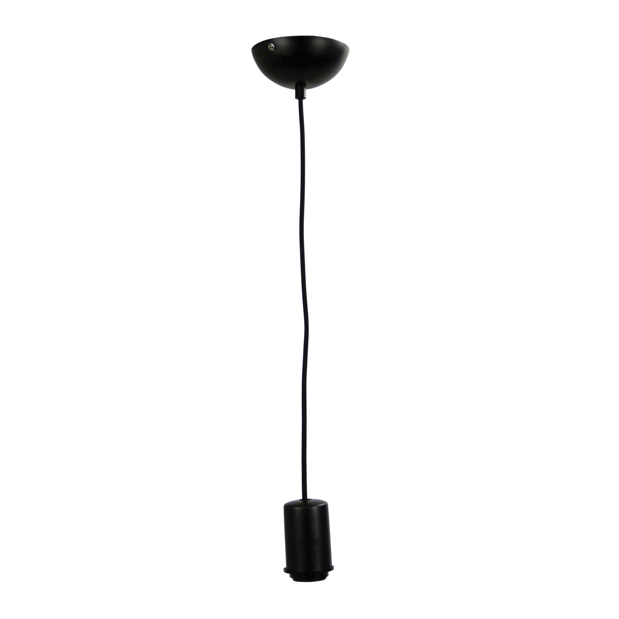 Pop 2 Single Drop 2M E27 Suspension Black
