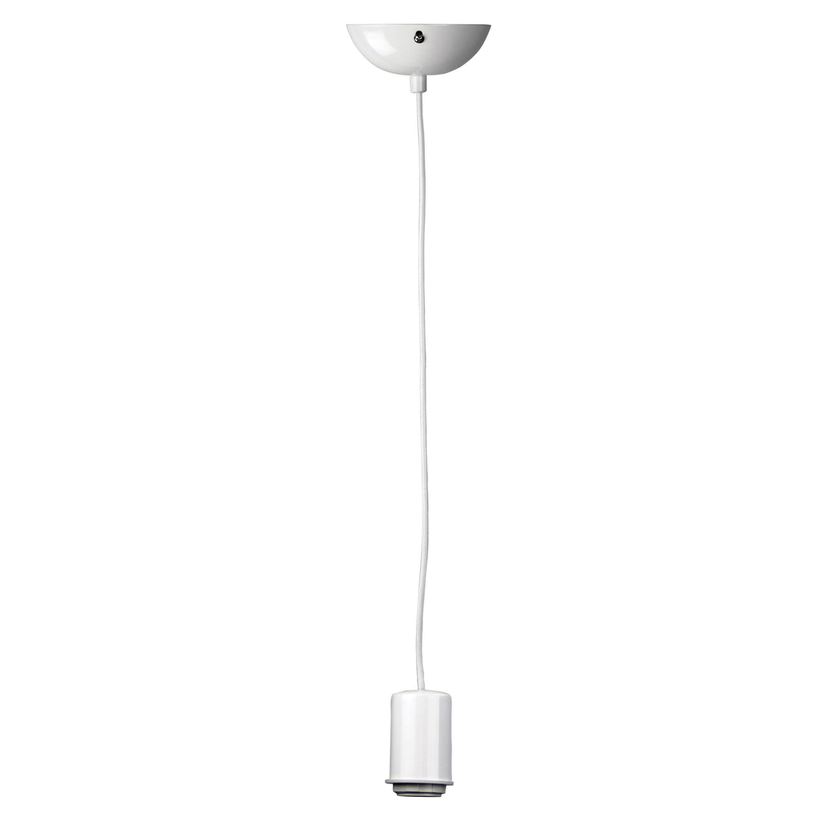 Pop Single Drop 2M E27 Suspension White
