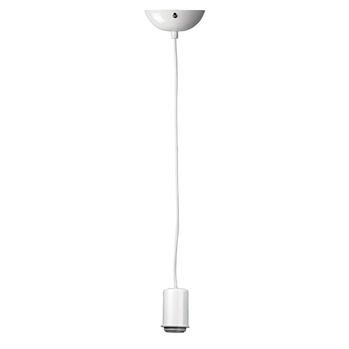 Pop Single Drop 2M E27 Suspension White