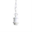 Albany White E27 Vintage Chain Suspension