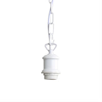 Thumbnail for Albany White  E27 Vintage Chain Suspension