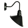 Derwent Industrial Vintage Style Wall Light In Black