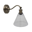 Abby Ant Brass Hamptons Style Classic Wall Light