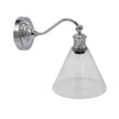 Abby Chrome Hamptons Style Classic Wall Light