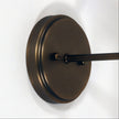 Kinbury Bronze & Opal Glass E27 Wall Light