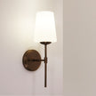 Kinbury Bronze & Opal Glass E27 Wall Light