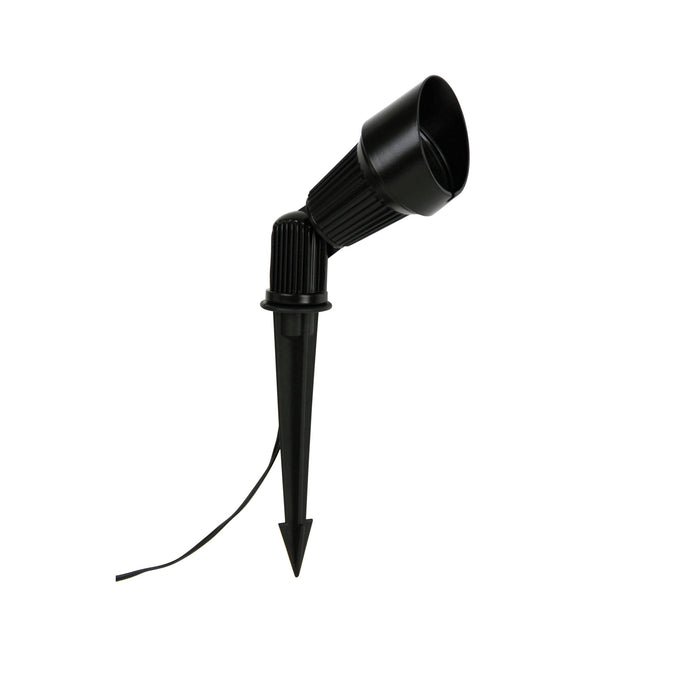 Thax Spike Black 12V MR16 DIY Hooded Garden Spike
