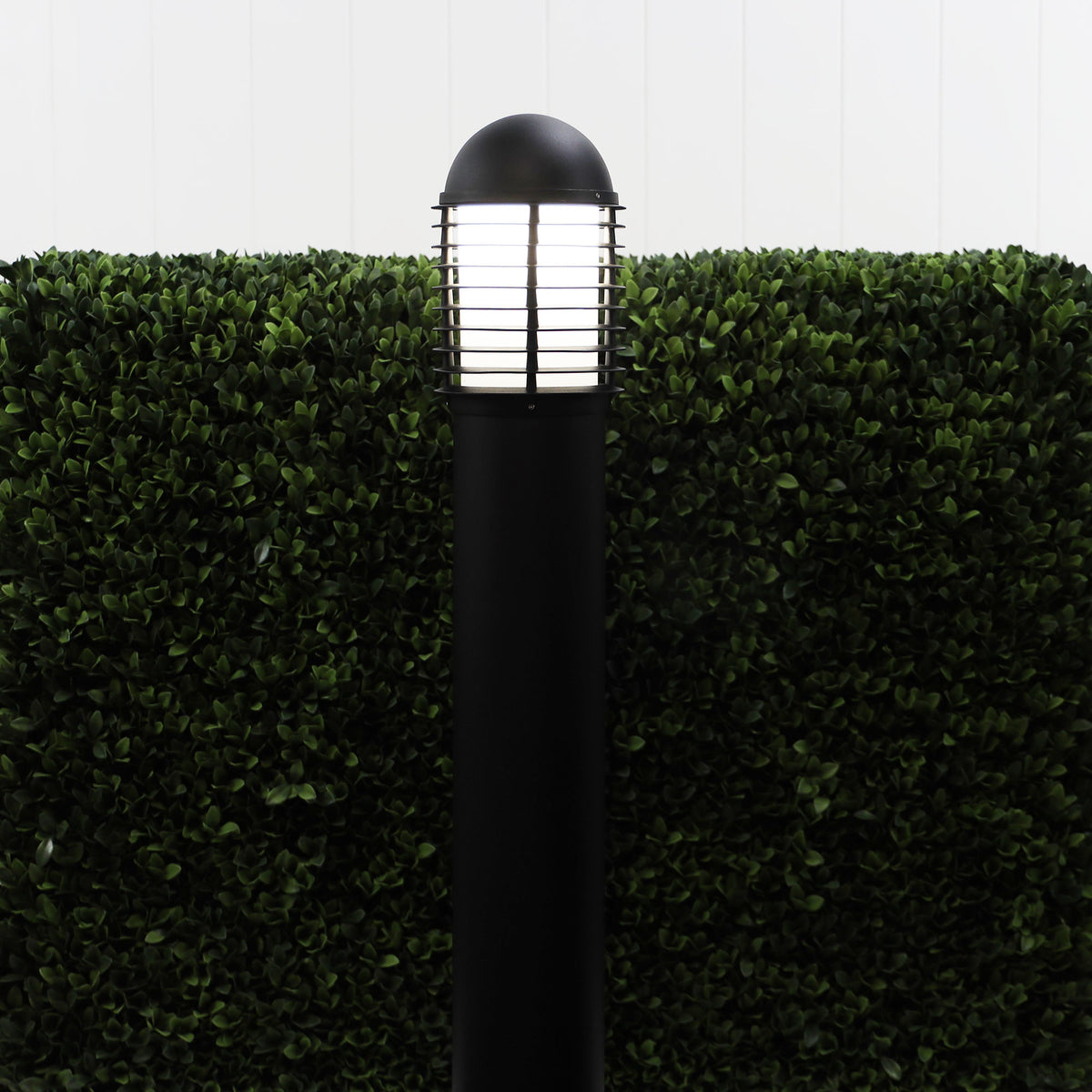 Velika Black E27 IP44 In-Ground Bollard Light