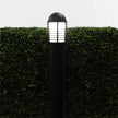 Velika Black E27 IP44 In-Ground Bollard Light