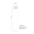 Bray Black E27 IP65 Bollard Light