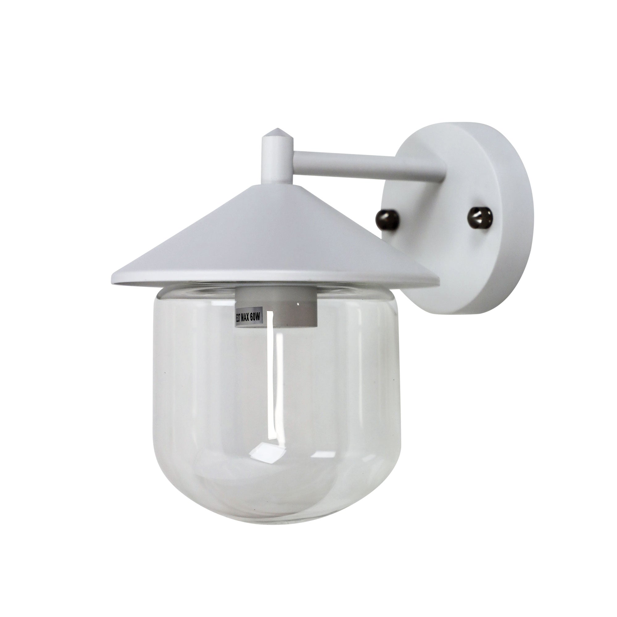 Monza White Outdoor Wall Light