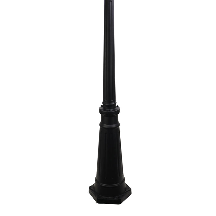 Newark Black E27 IP44 Traditional Outdoor Post Light