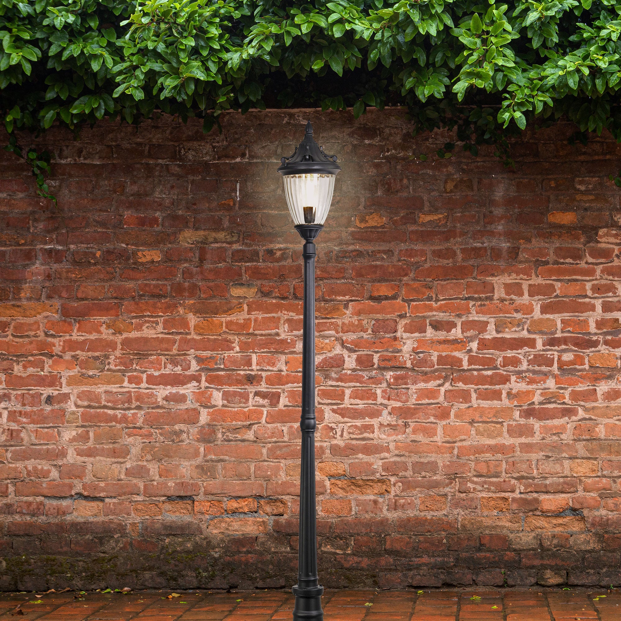 Newark Black E27 IP44 Traditional Outdoor Post Light